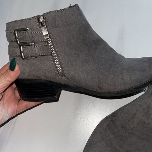 APRI‎ ankle boots by italian shoemakers lariat GRAY - Picture 4 of 7